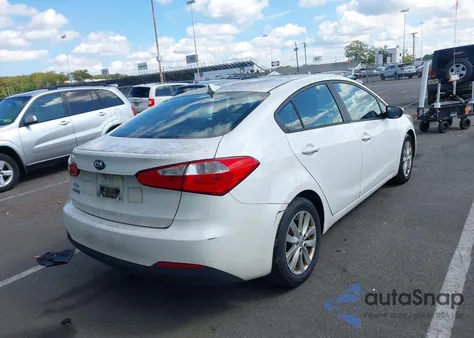 2016 Kia Forte Lx z USA, uszkodzony, nr VIN KNAFX4A6XG5445968